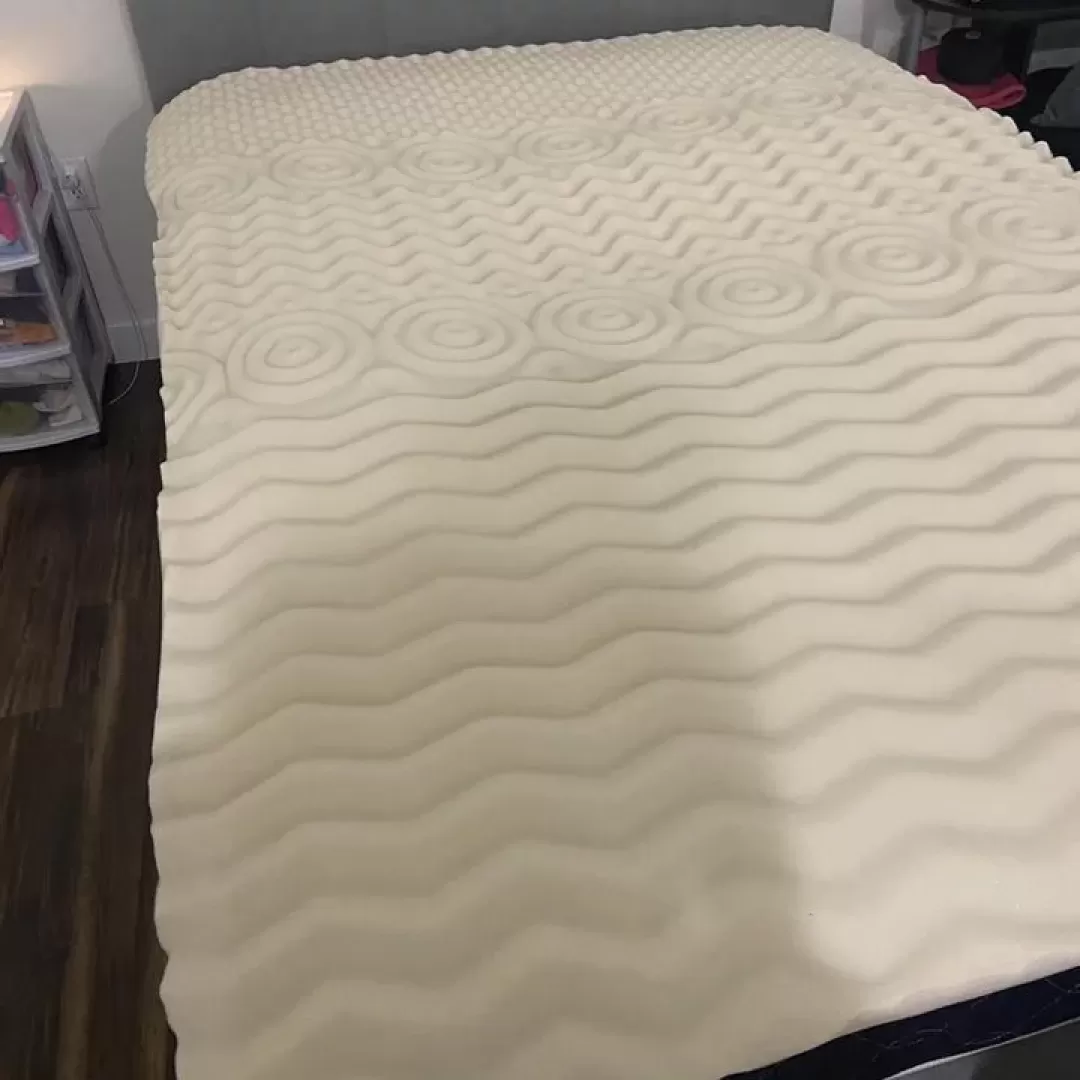 5-Zone 1.25" Foam Mattress Topper