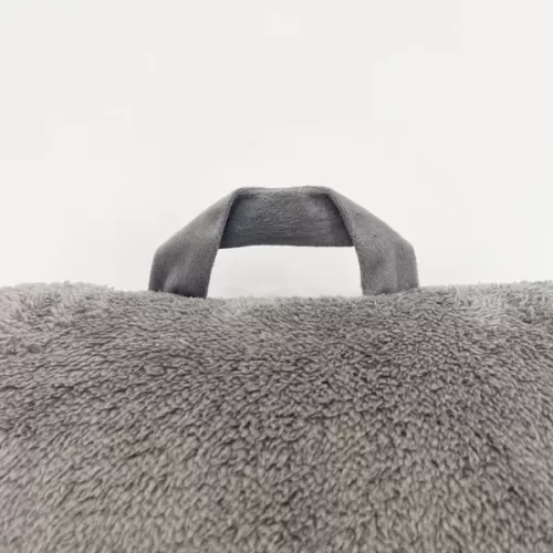Faux Shearling Bed Rest Pillow