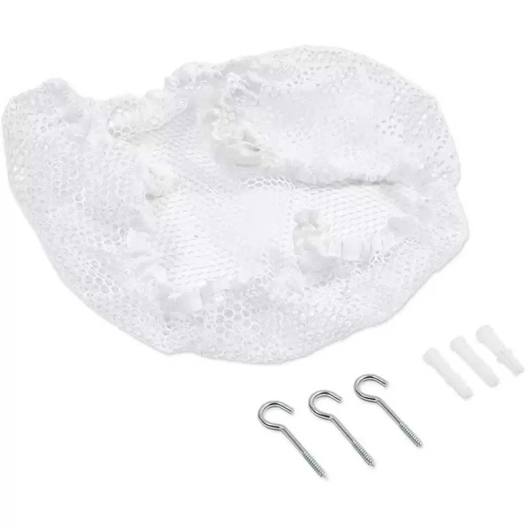 Blue Panda Stuffed Animal Storage Hammock for Small Soft Toys (3 pack, 32 x 24 in each)