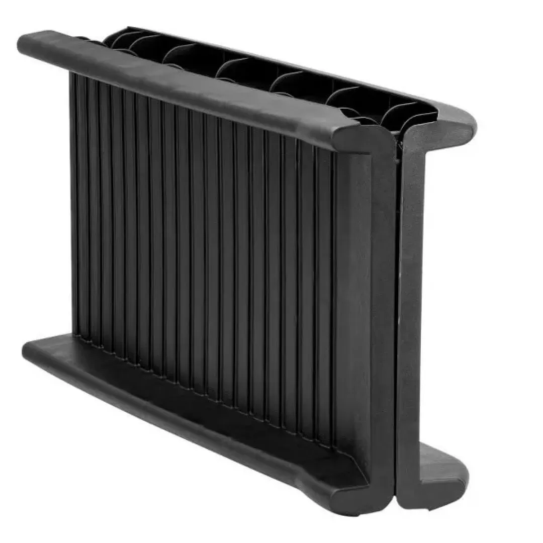 Portable Folding Dog Car Ramp, Pet Ramp Stairs Step Ladder for Large Dogs with Siderails, Non-Slip, Supports 150 lb, Easy Storage for Truck, SUV, Bed