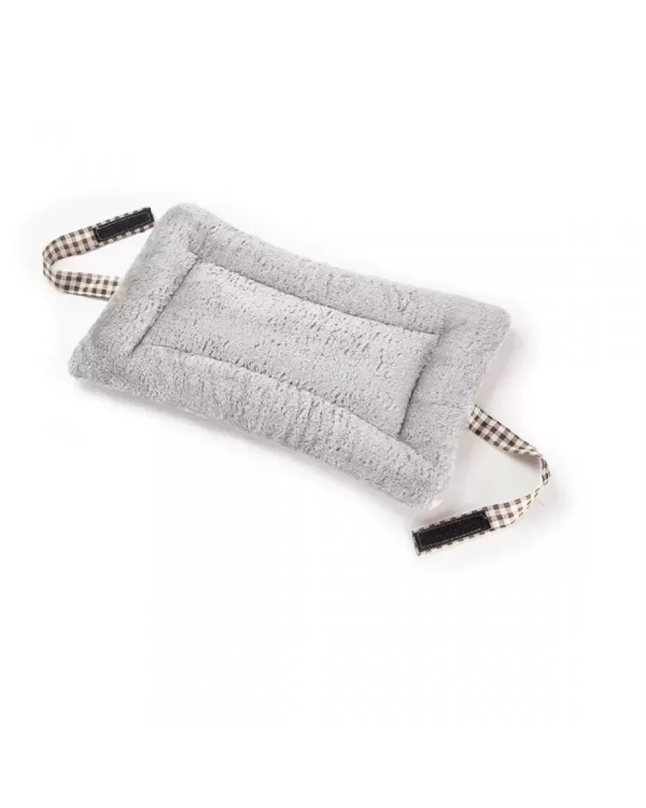 MPM Cat Window Hammock - Grey | Space Saving Cat Perch, Resting Shelf Sunny Seat for Indoor Cats, Perfect for Sunbathing, Napping, Overlooking