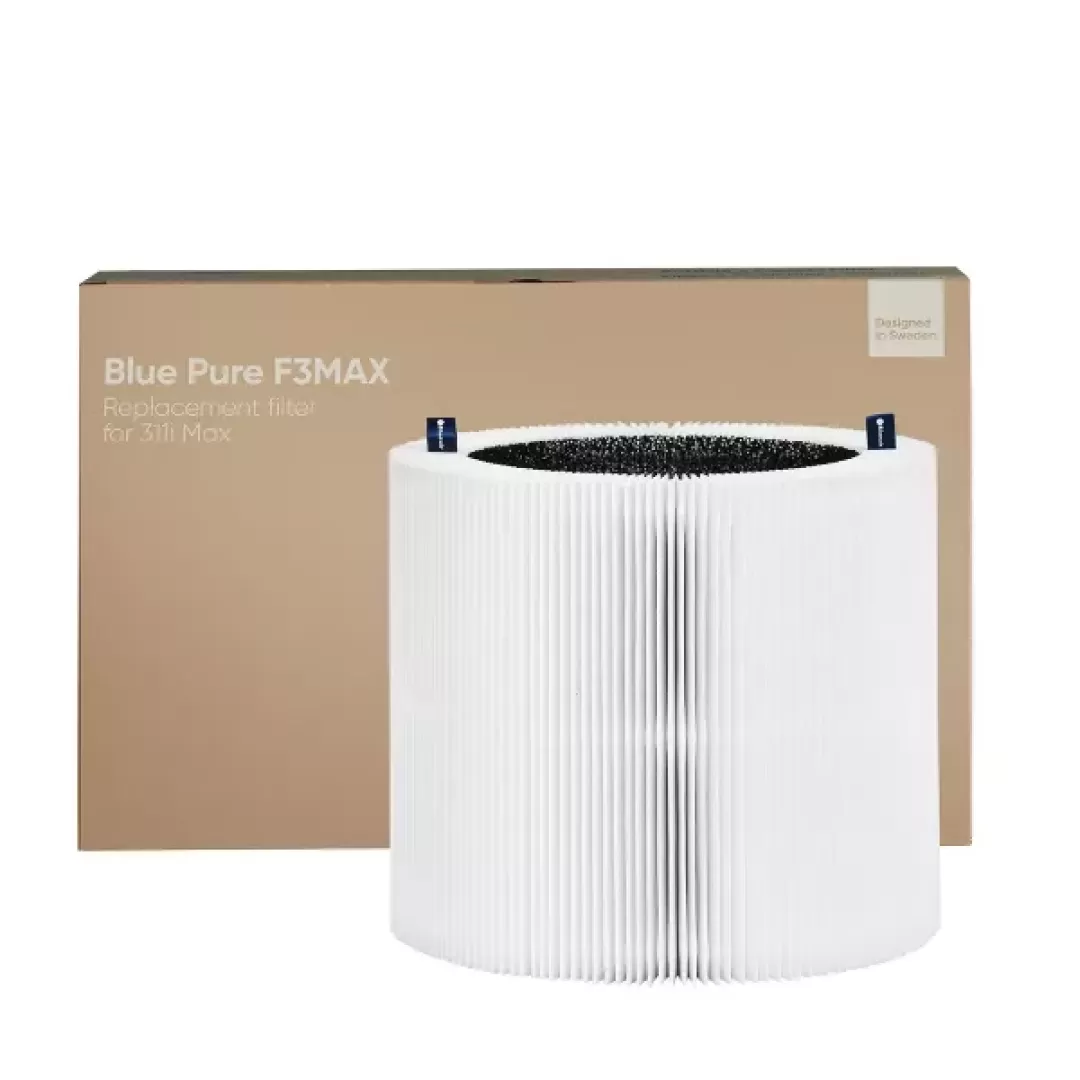 Blueair F4MAX Replacement PAC Filter for 411 Max: HEPA Air Purifier Filter, Captures Allergens, Energy Star Certified
