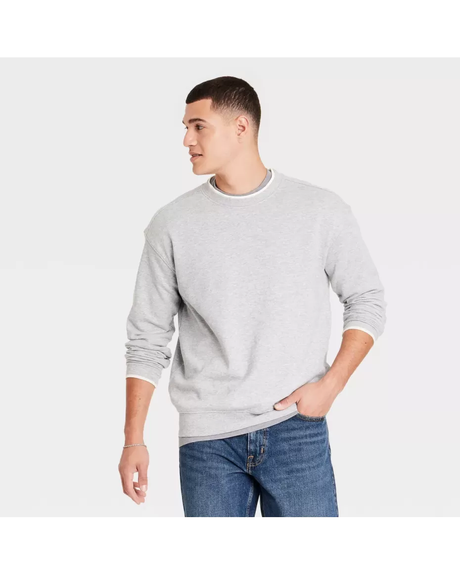 Men's French Terry Pullover Sweatshirt