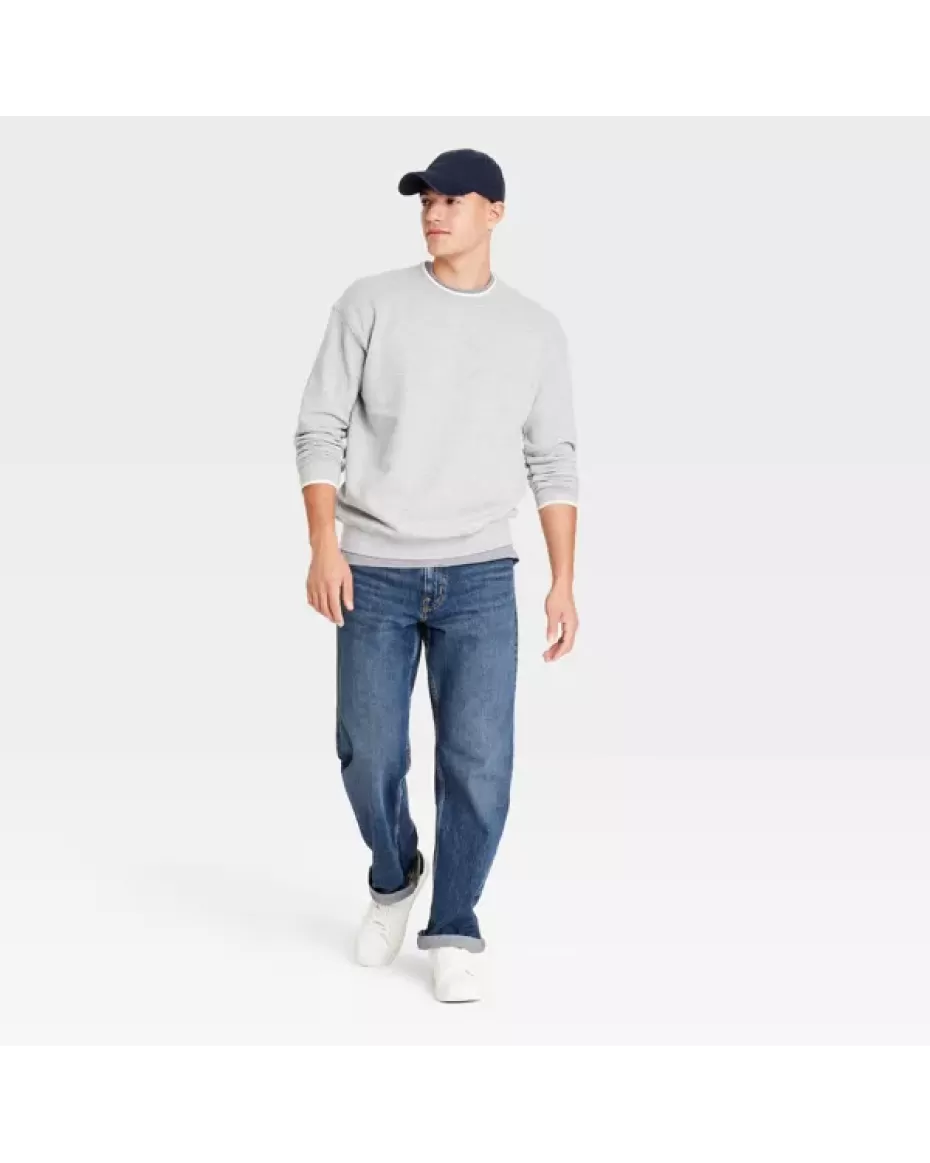 Men's French Terry Pullover Sweatshirt