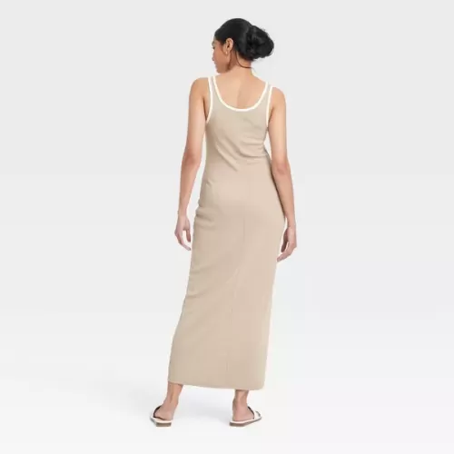 Women's Knit Midi Tank Dress