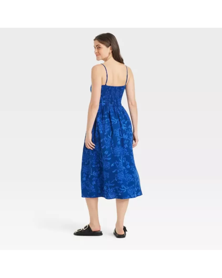 Women's Corset Midi A-Line Dress